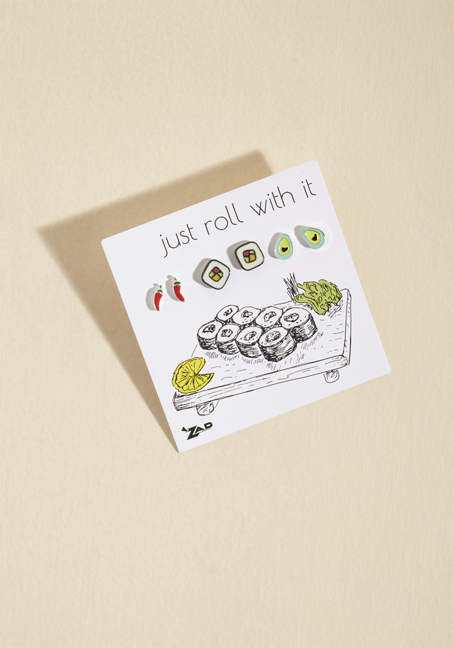 ModCloth - Do Sushi What I See? Earring Set