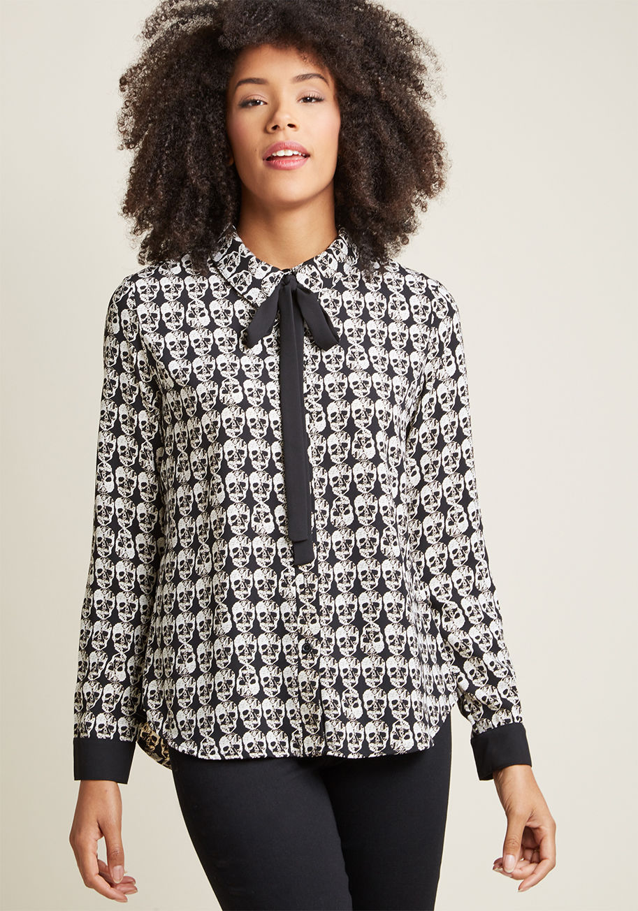 ModCloth - Enviable Occupation Button-Up Top