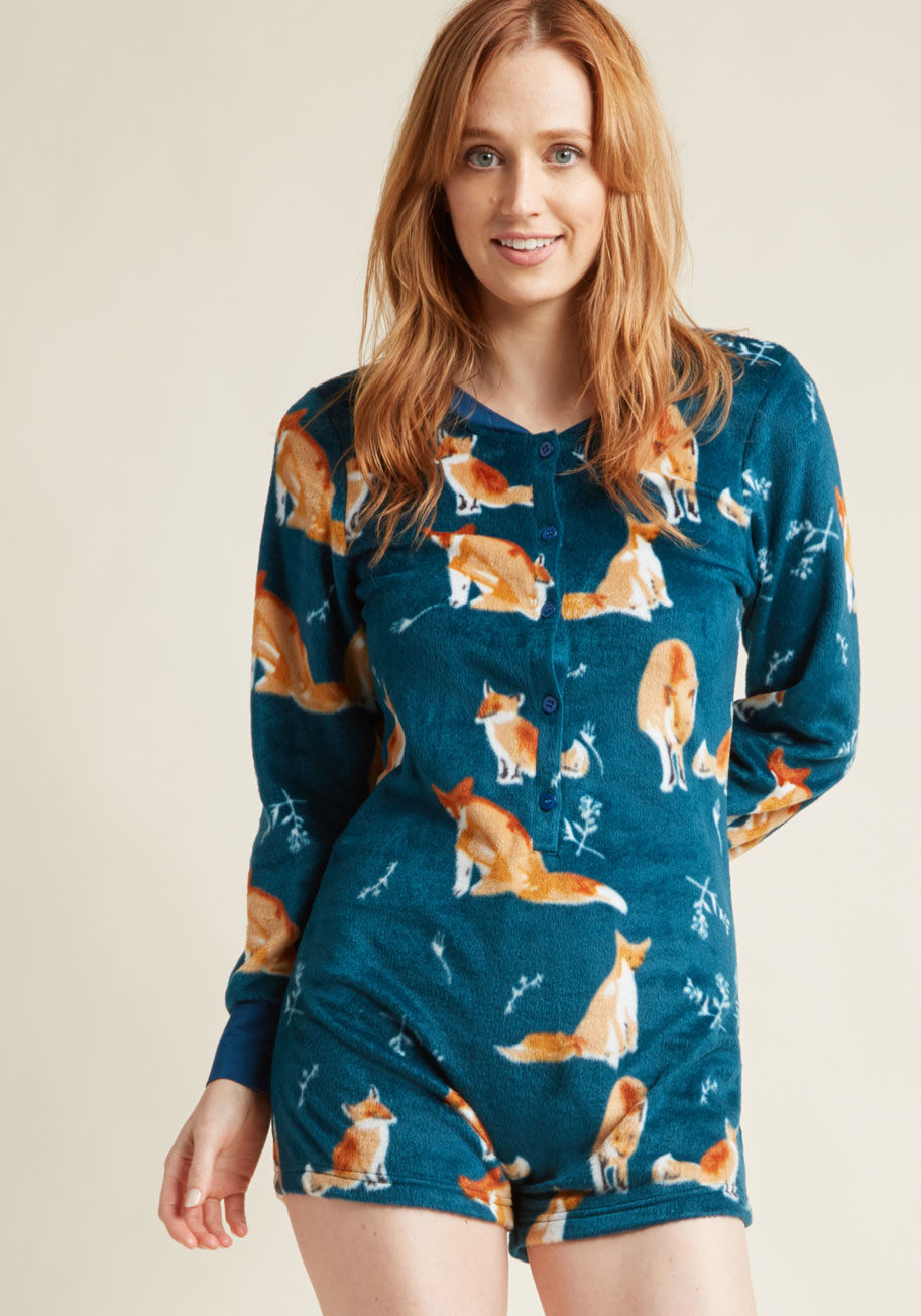 ModCloth - Fleece Sleep Romper