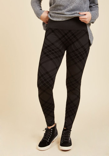 ModCloth - Heed Your Warming Fleece-Lined Leggings