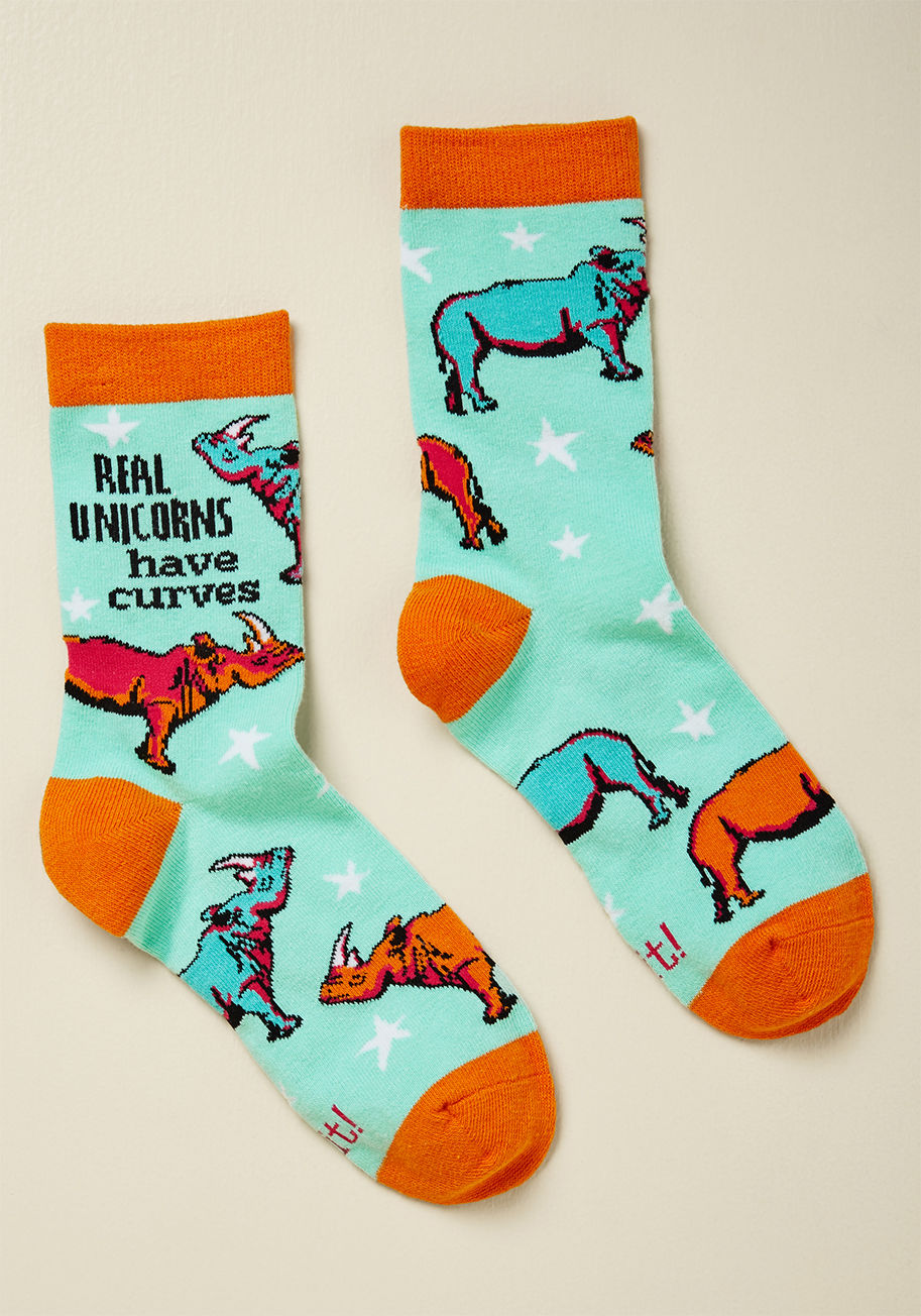 Horn Your Skills Socks by ModCloth