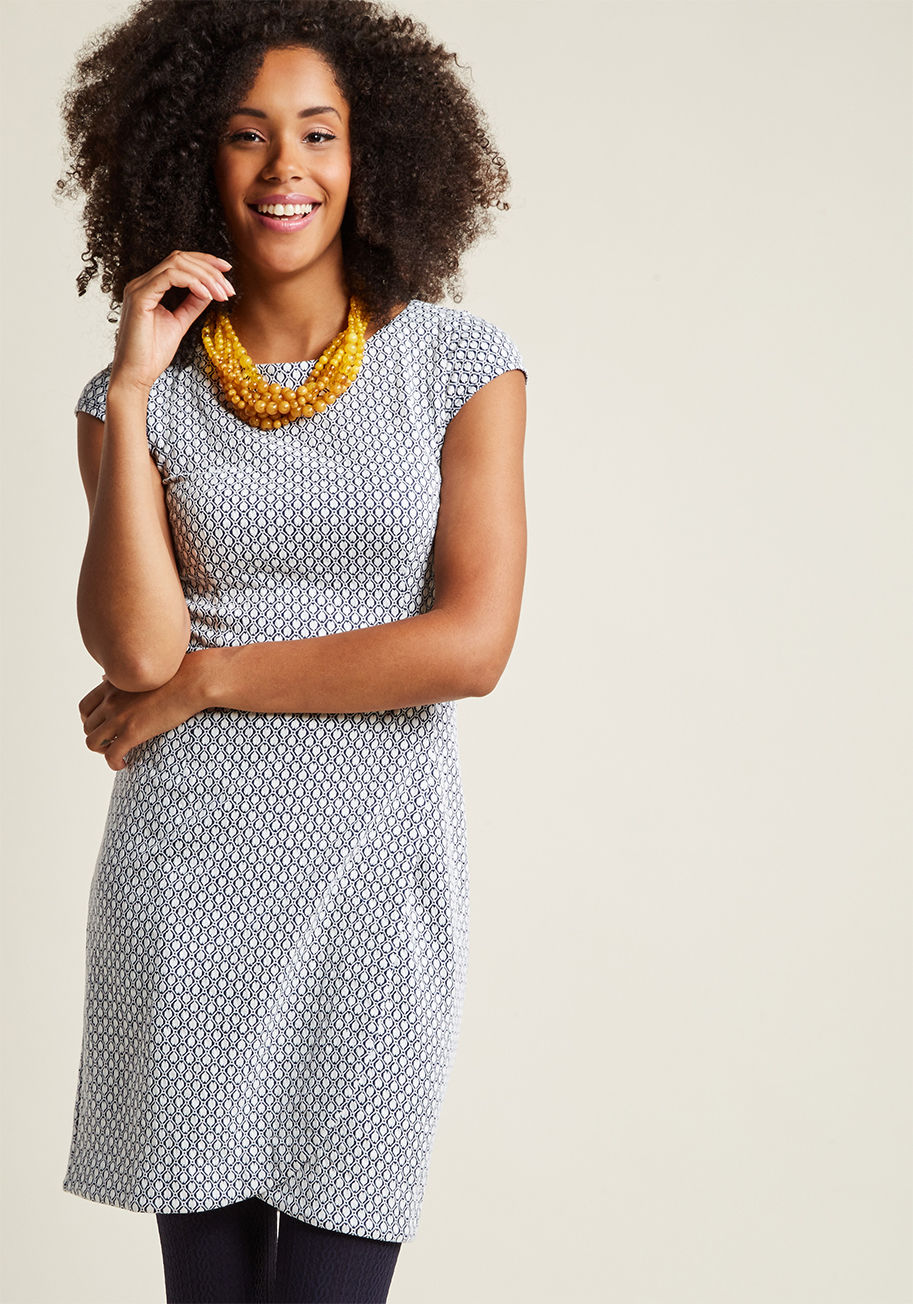 ModCloth - Knit Sheath Dress with Tulip Skirt