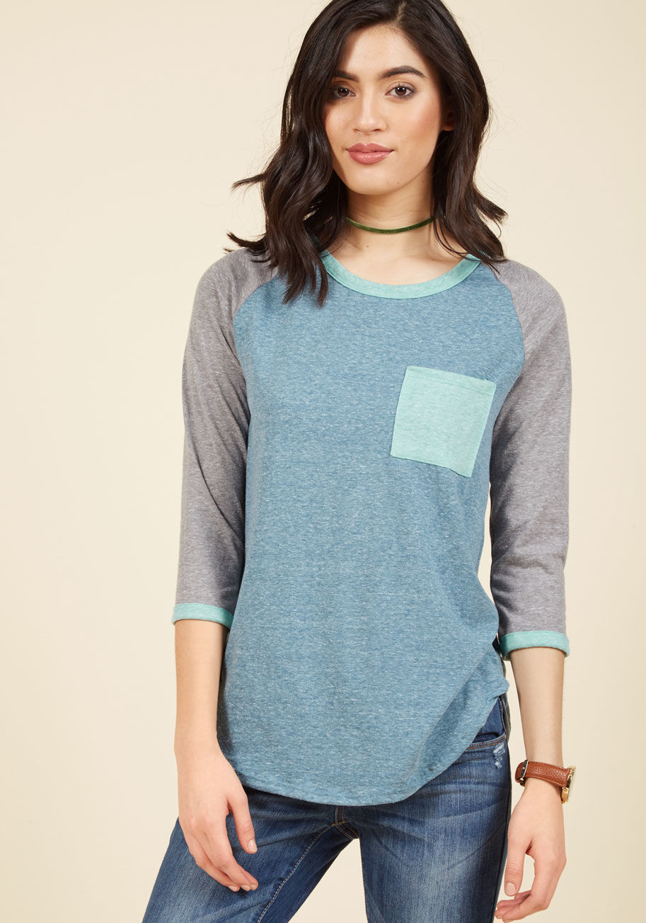 ModCloth - Lost and Lounge Baseball Tee