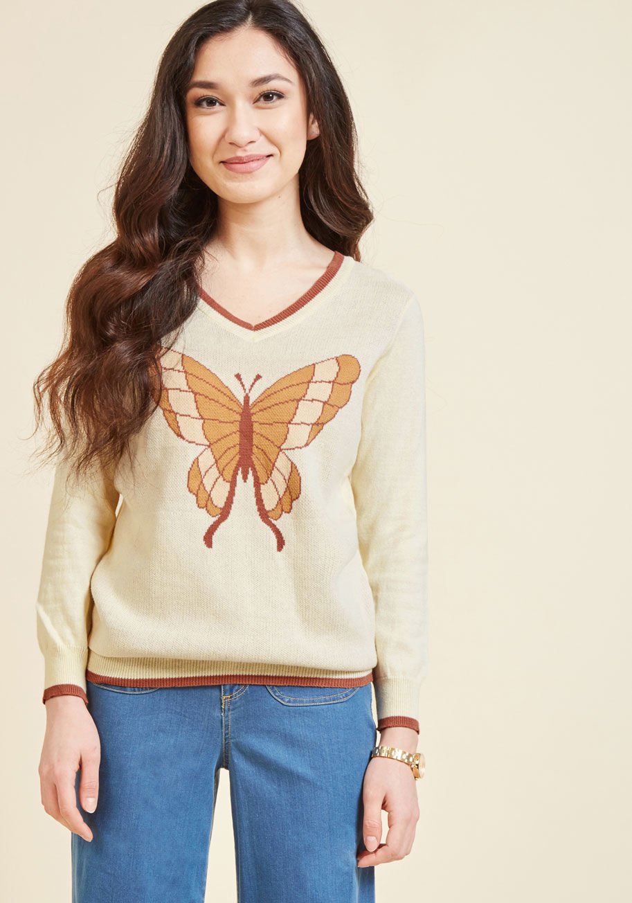 ModCloth - Mariposa Merriment Sweater