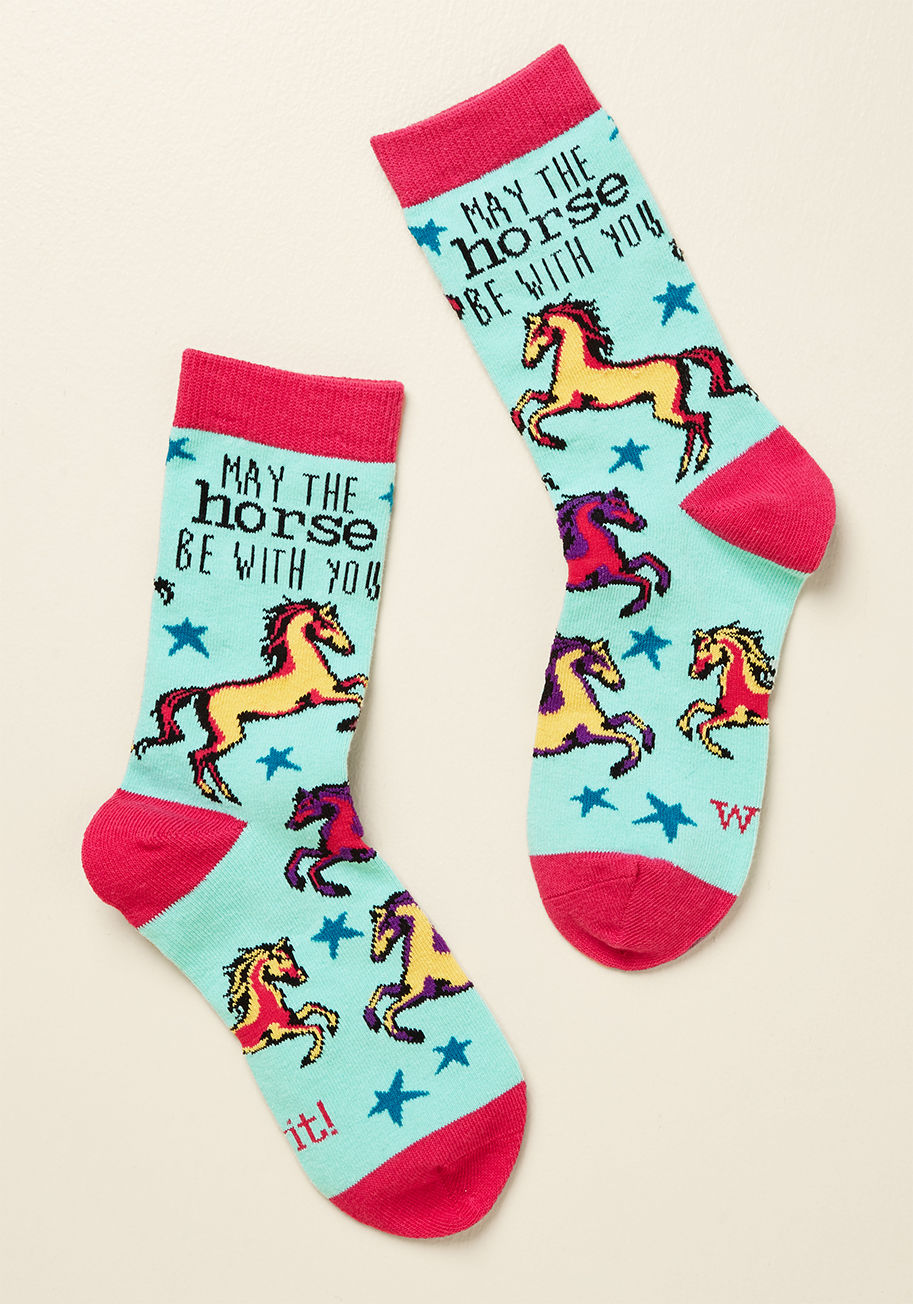 ModCloth - May the Horse Be With You Socks