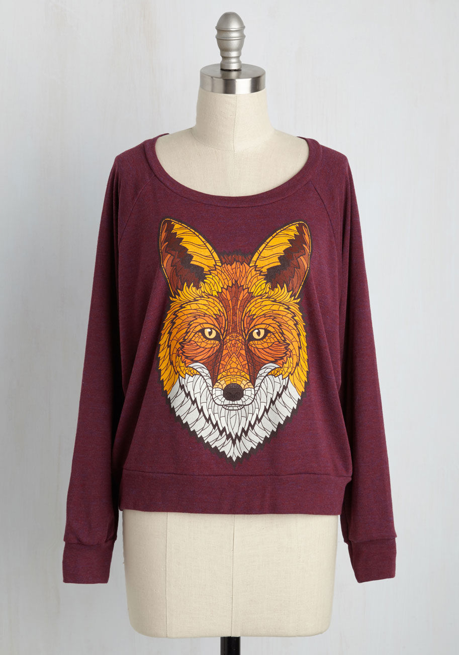 ModCloth - Smitten Vixen Pullover