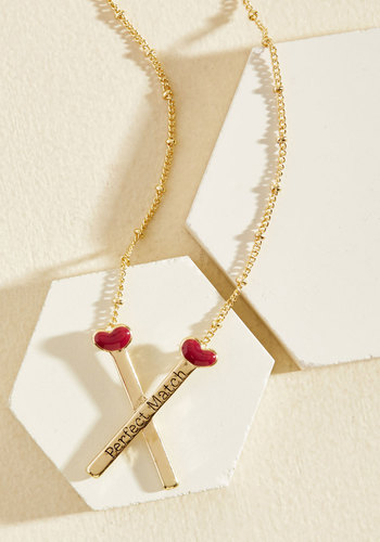 ModCloth - Strike Up a Romance Necklace