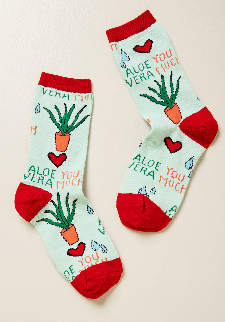 ModCloth - Succulent Crush Socks