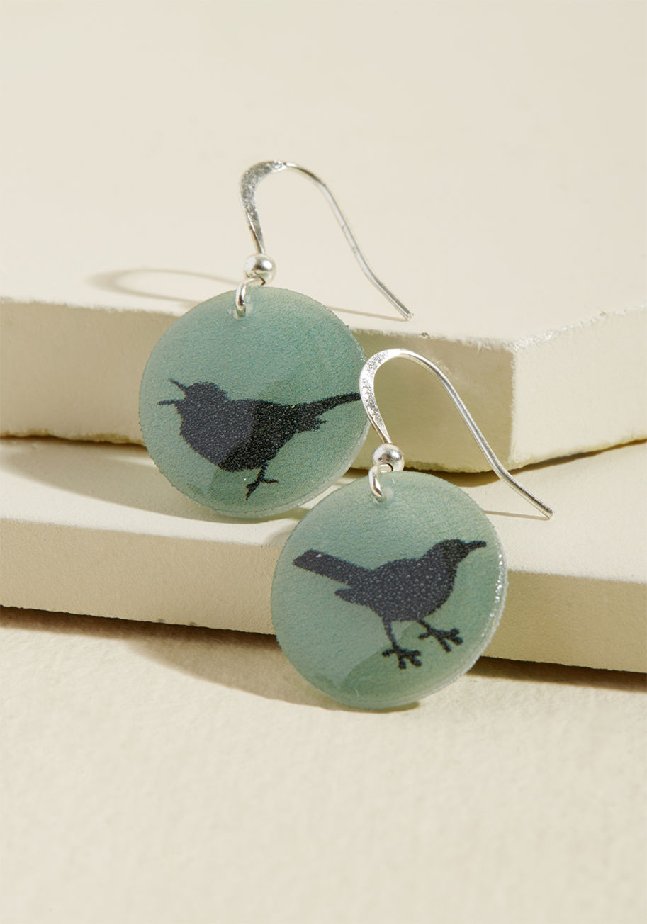 ModCloth - Talk Is Chirp Earrings