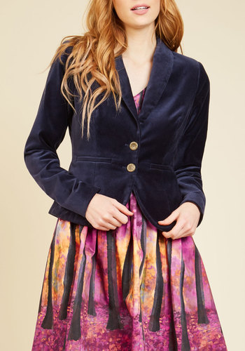 ModCloth - Velvet Executive Blazer