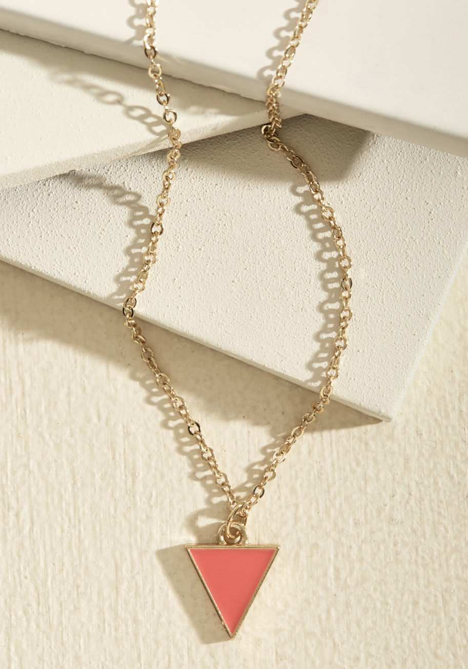 ModCloth - Worth a Tri Necklace