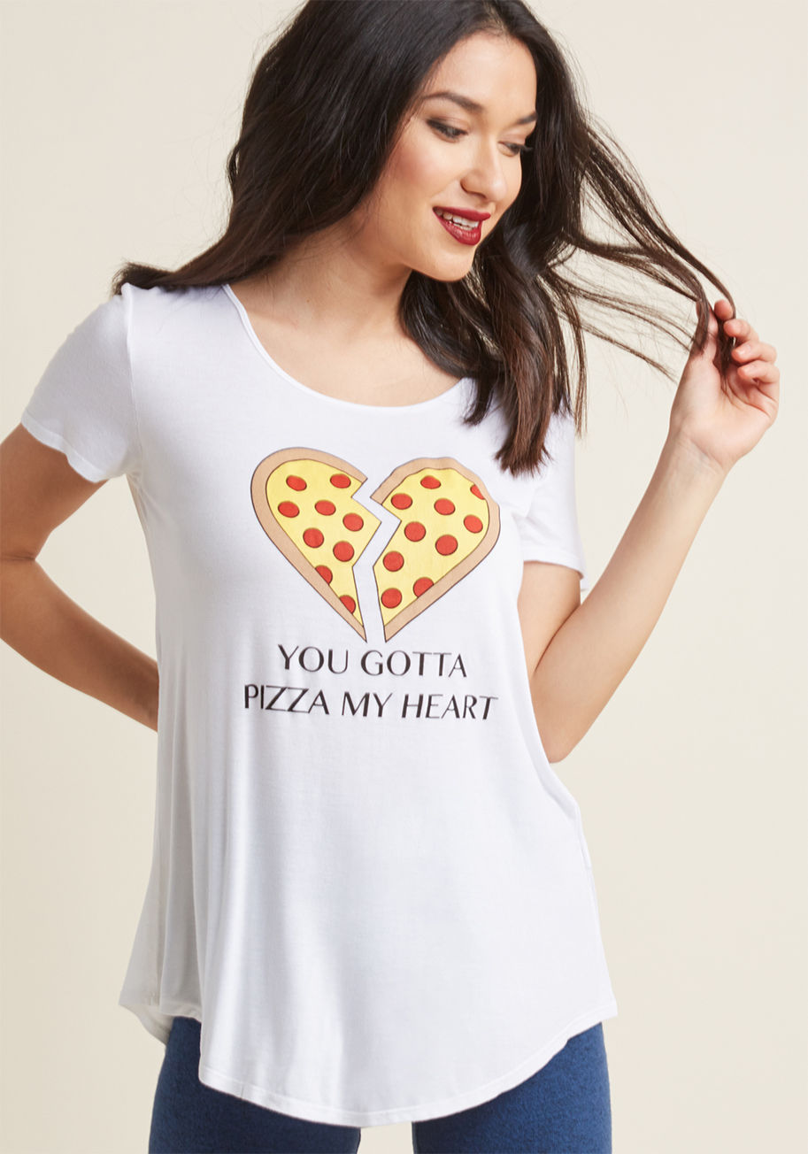 ModCloth - You Gotta Pizza My Heart Graphic Tee