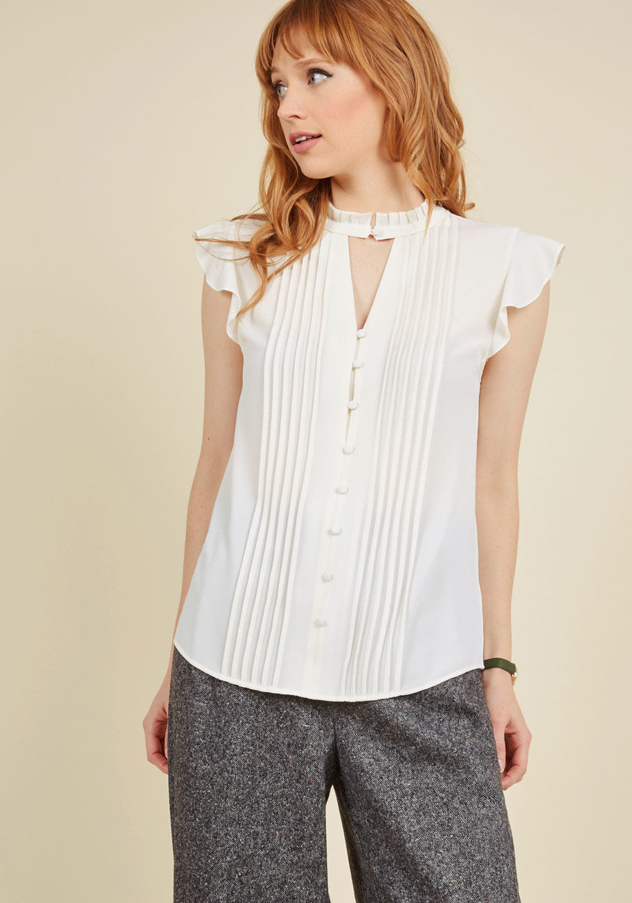 ModCloth - Zeal Studies Button-Up Top