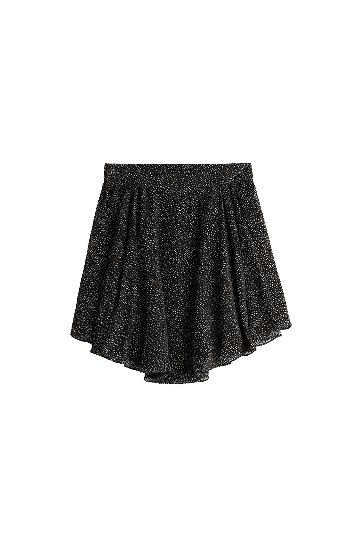 Asymmetric Skirt with Silk by Olympia Le-Tan