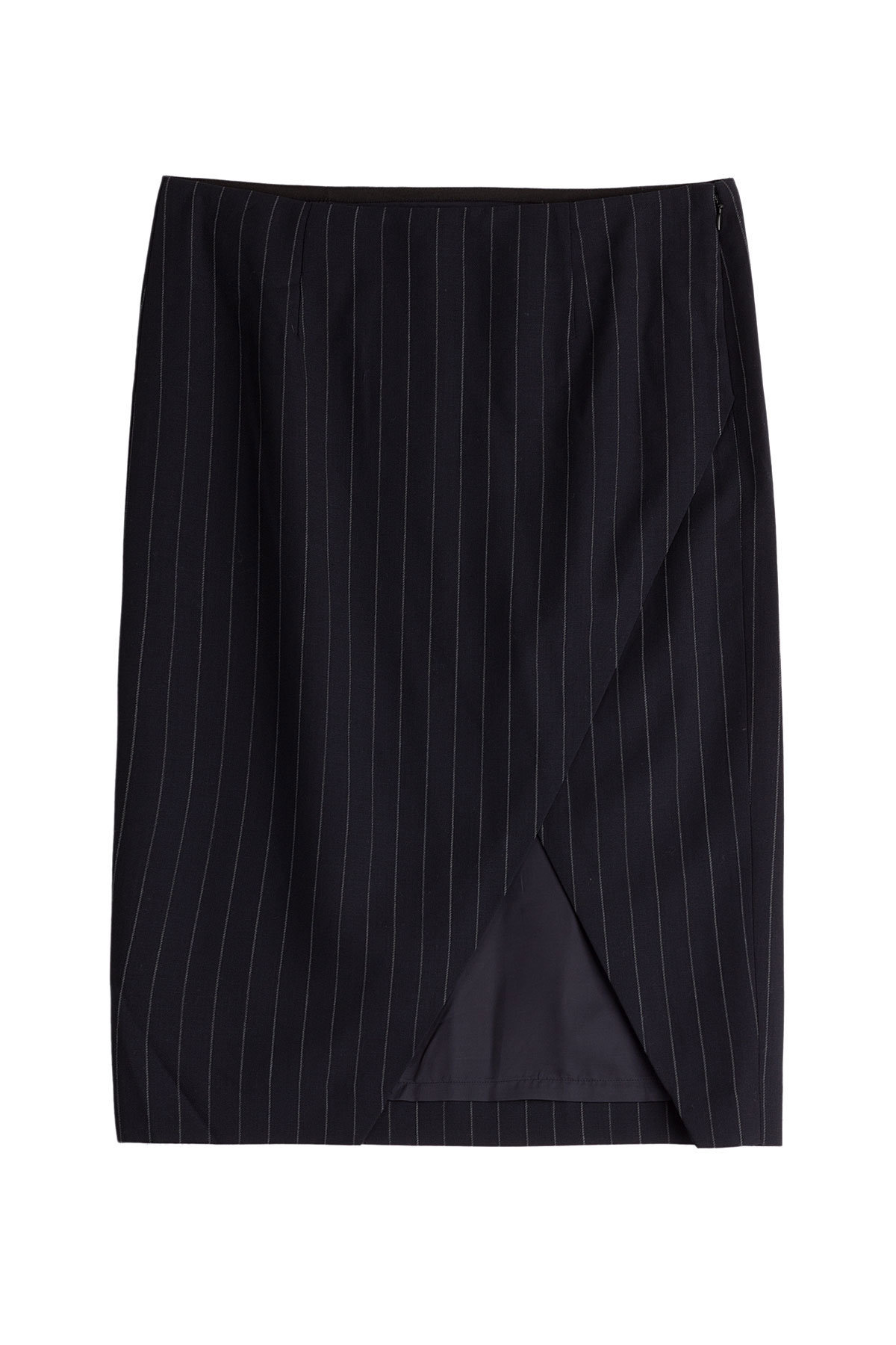 Polo Ralph Lauren - Wool Pinstripe Pencil Skirt