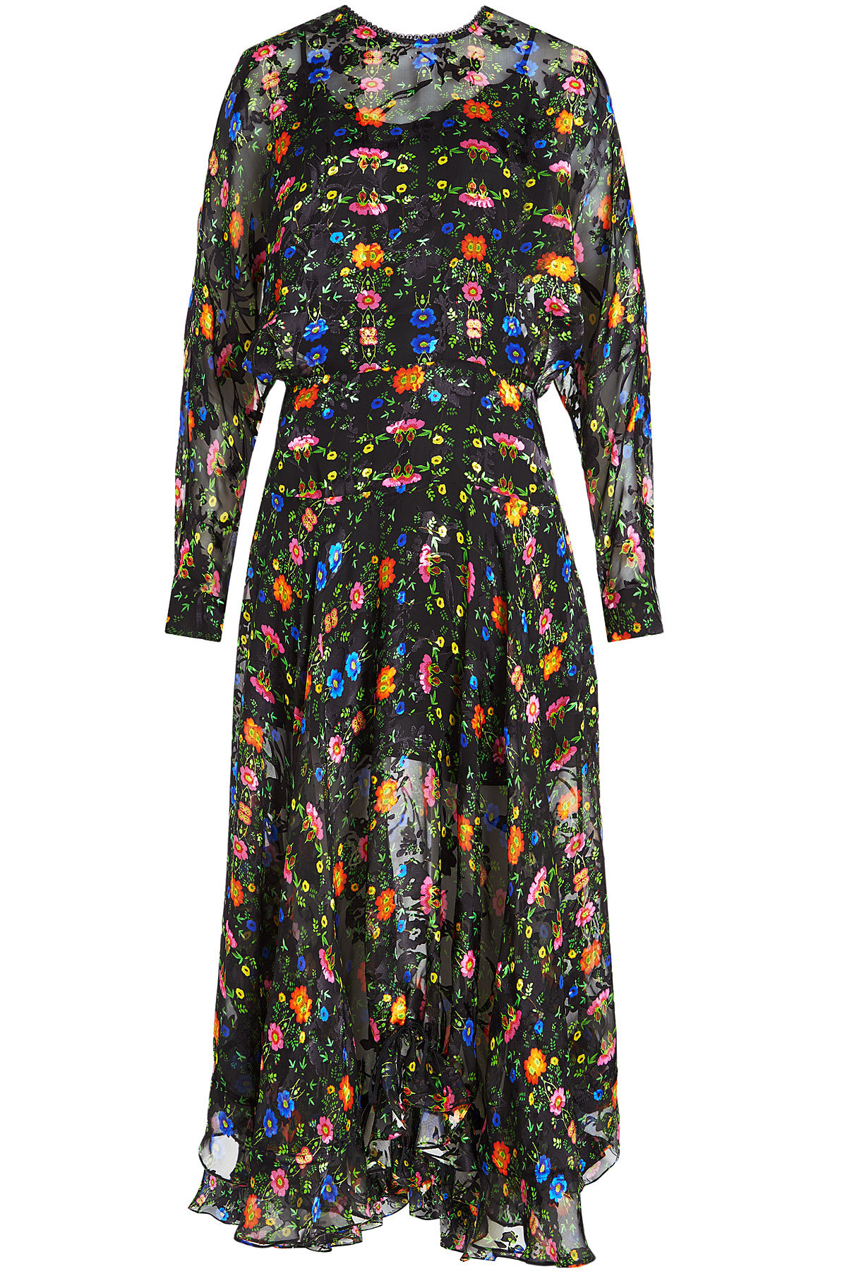 Preen by Thornton Bregazzi - Bergamot Embroidered Dress with Silk