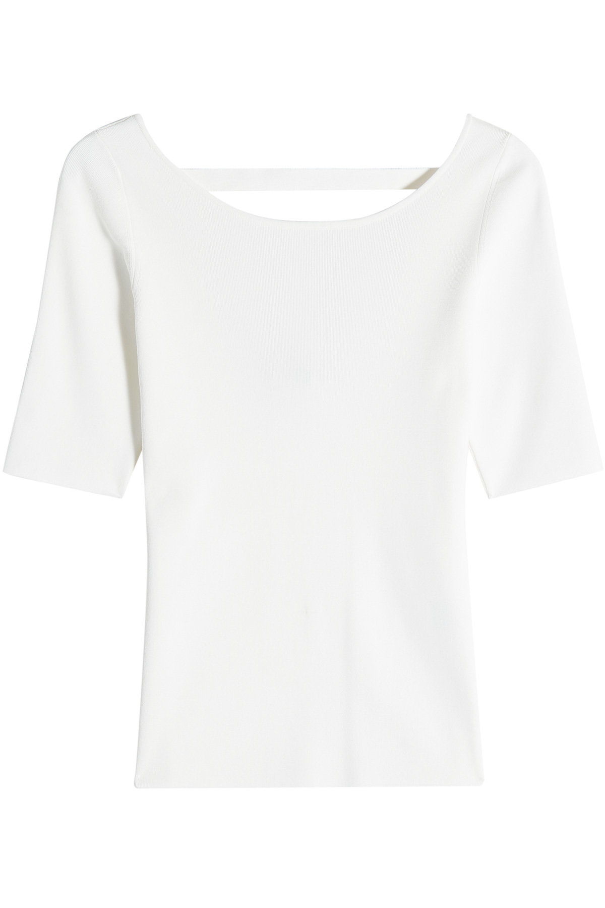 Proenza Schouler - Knit Top with Cut-Out Back