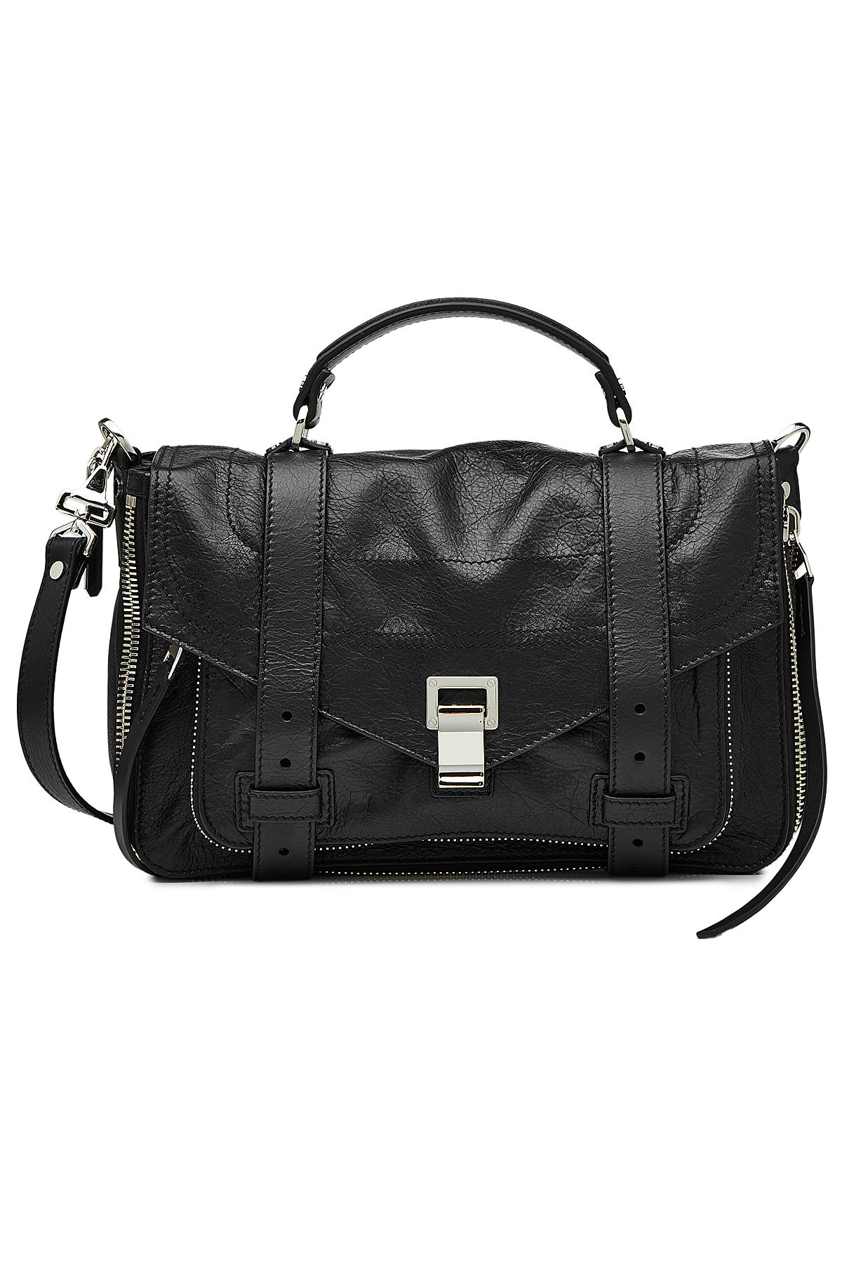 Proenza Schouler - PS1 Medium Leather Tote with Zipper