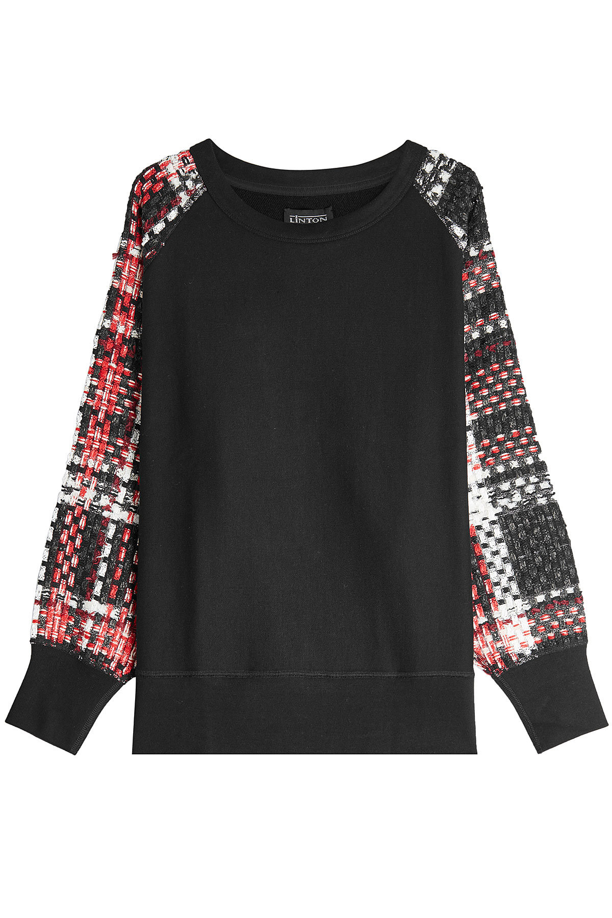 Cotton Top with Printed Sleeves by Rag & Bone