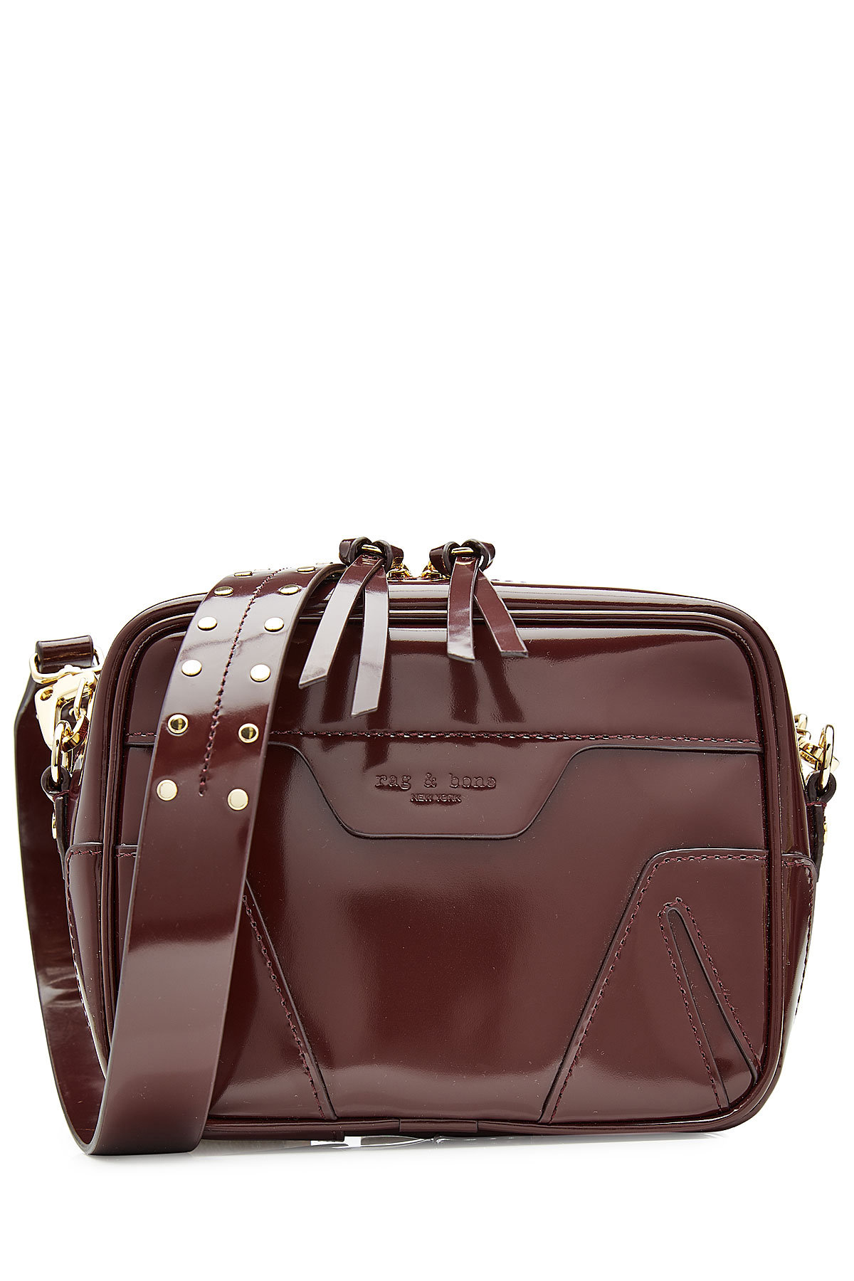 Rag & Bone - Patent Leather Shoulder Bag