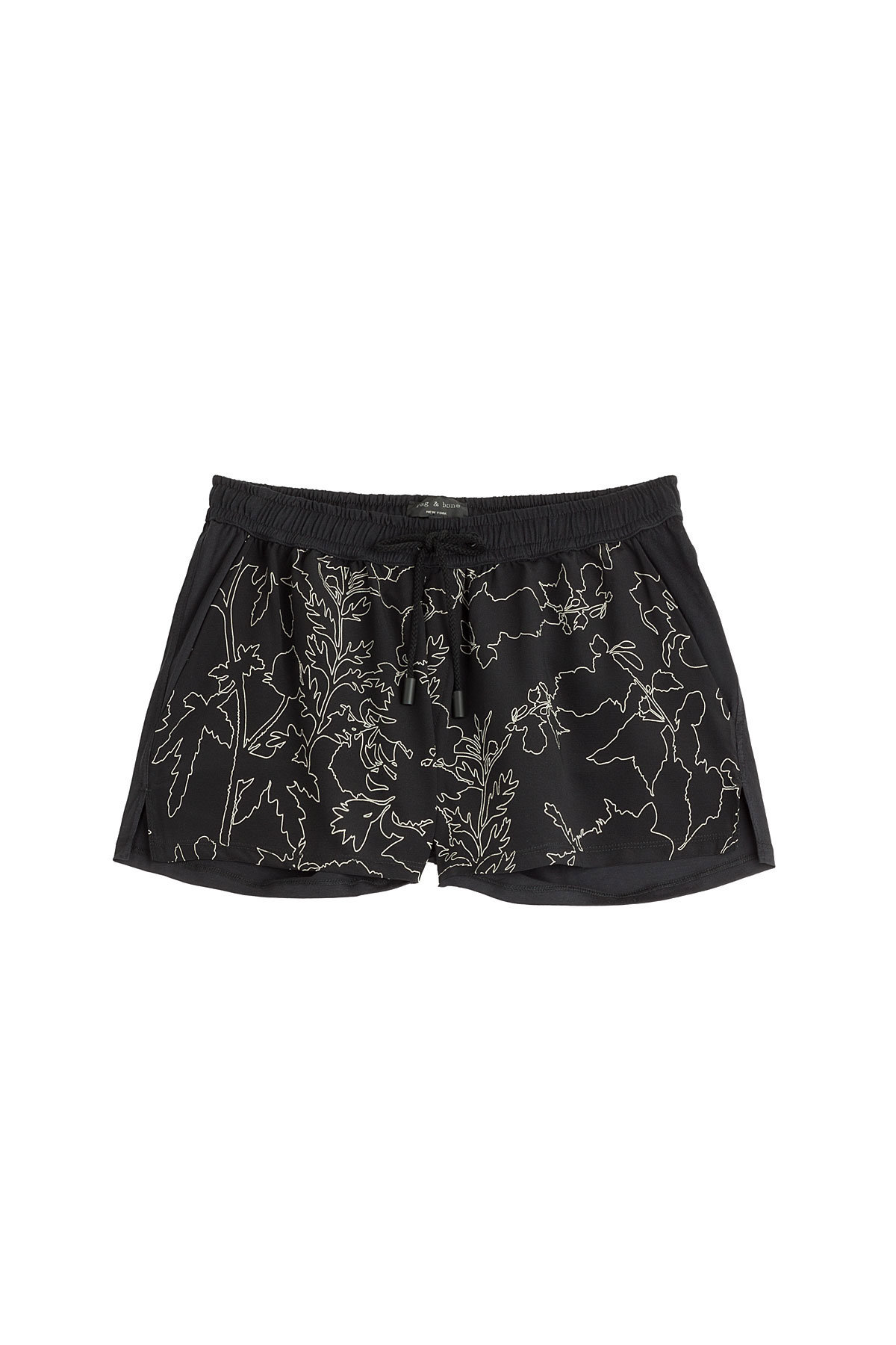 Printed Cotton-Silk Shorts by Rag & Bone