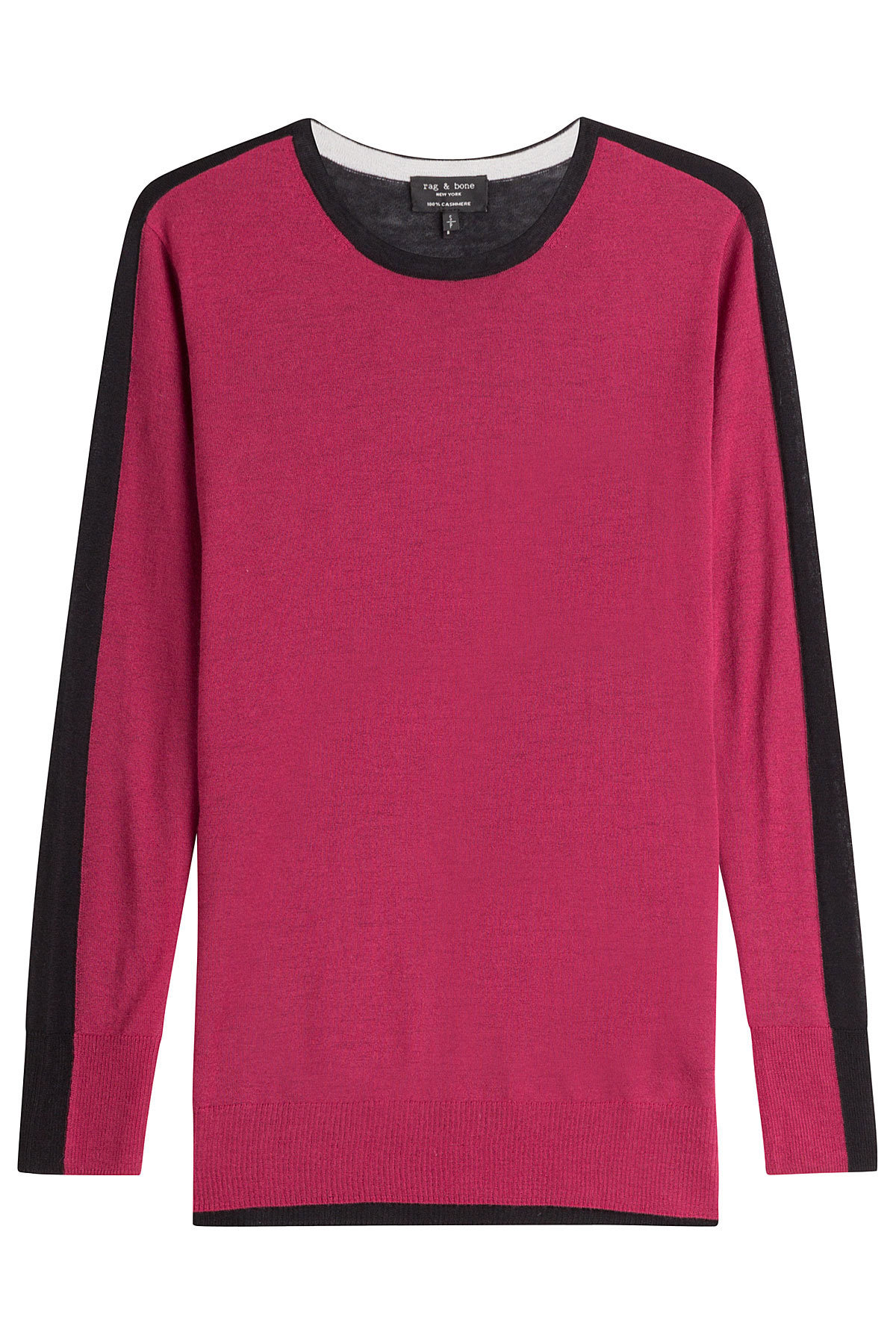 Two-Tone Cashmere Pullover by Rag & Bone