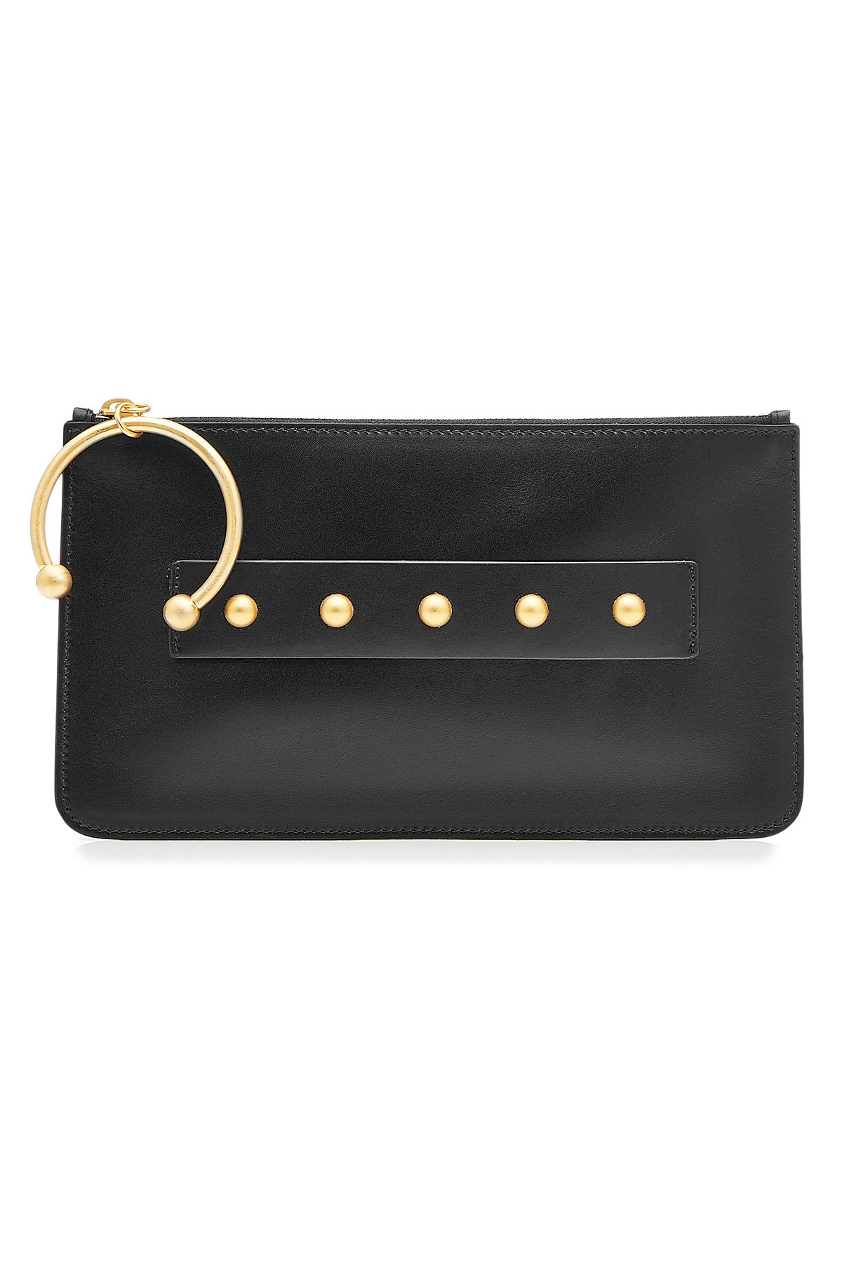 Embellished Leather Pouch by Red Valentino