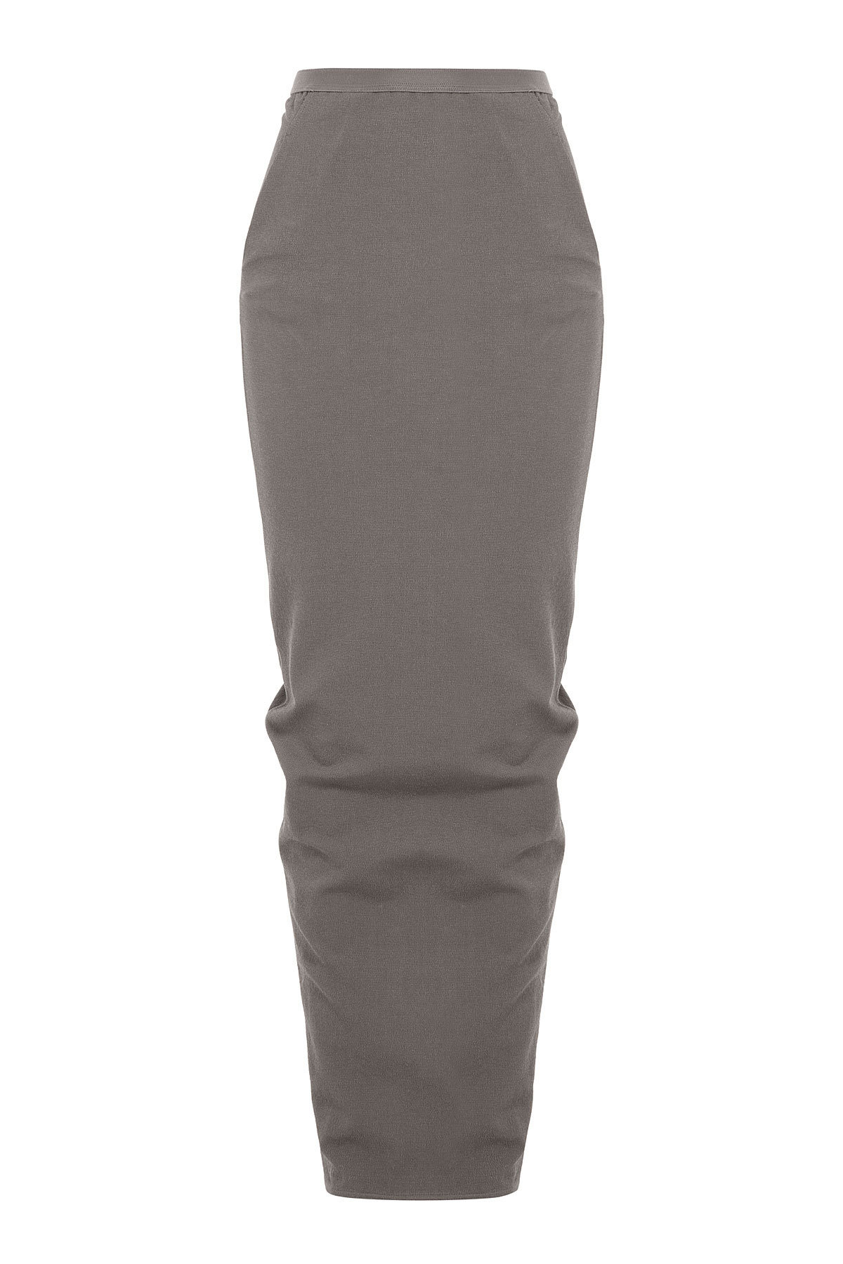 Rick Owens - Draped Maxi Skirt with Cotton