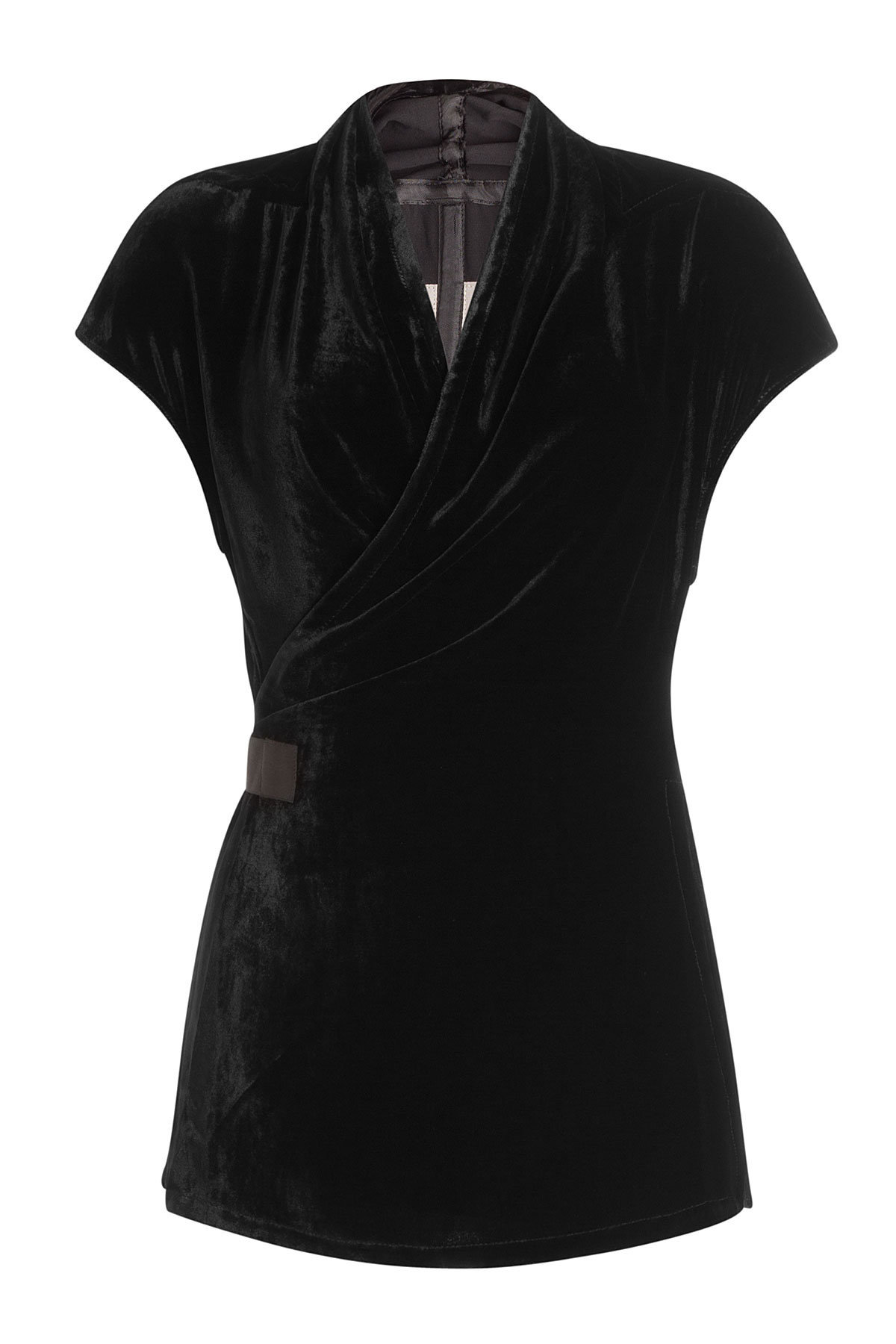 Draped Velvet Top by Rick Owens