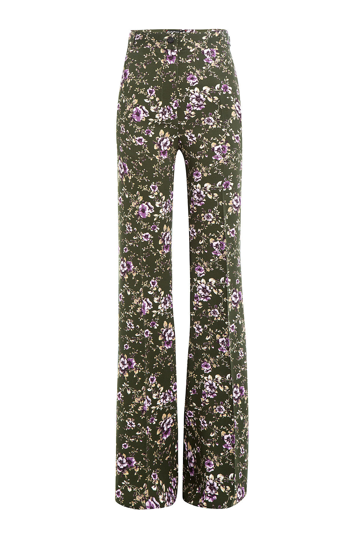 Printed Wide Leg Pants by Rochas