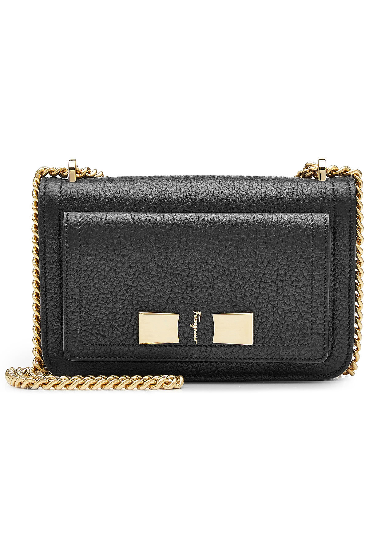 Salvatore Ferragamo - Ginevra Leather Shoulder Bag