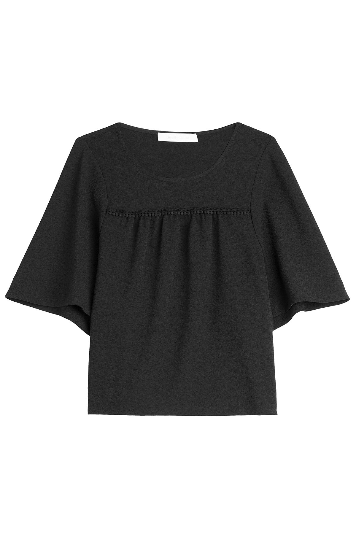 Flutter Sleeve Top by See by Chloe