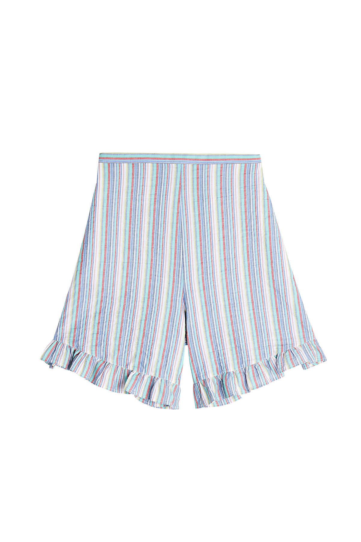 Striped Cotton Shorts by See by Chloe