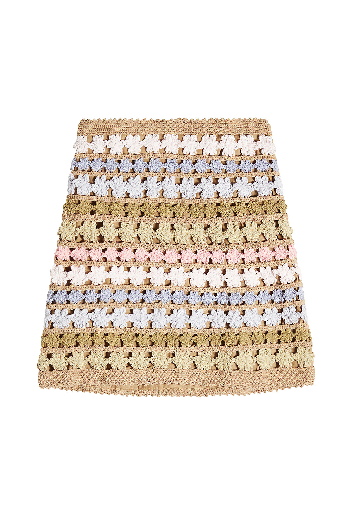 She Made Me - Maala Crochet Knit Skirt