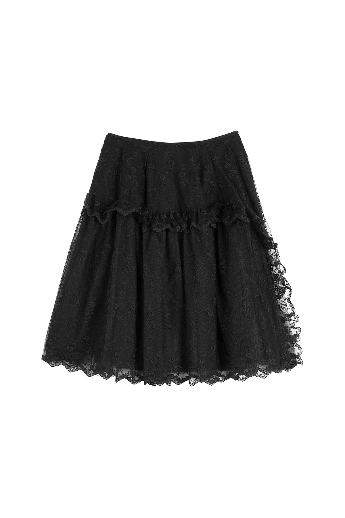 Simone Rocha - Embroidered Tulle Skirt