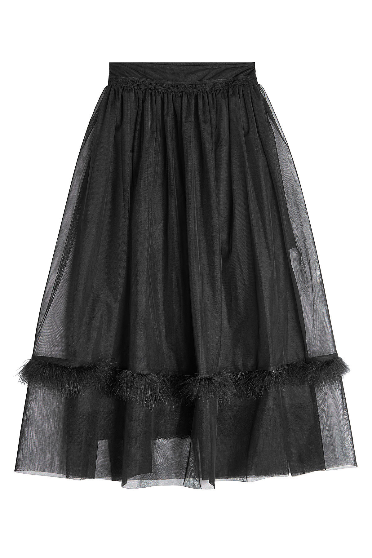 Simone Rocha - Skirt with Tulle Overlay