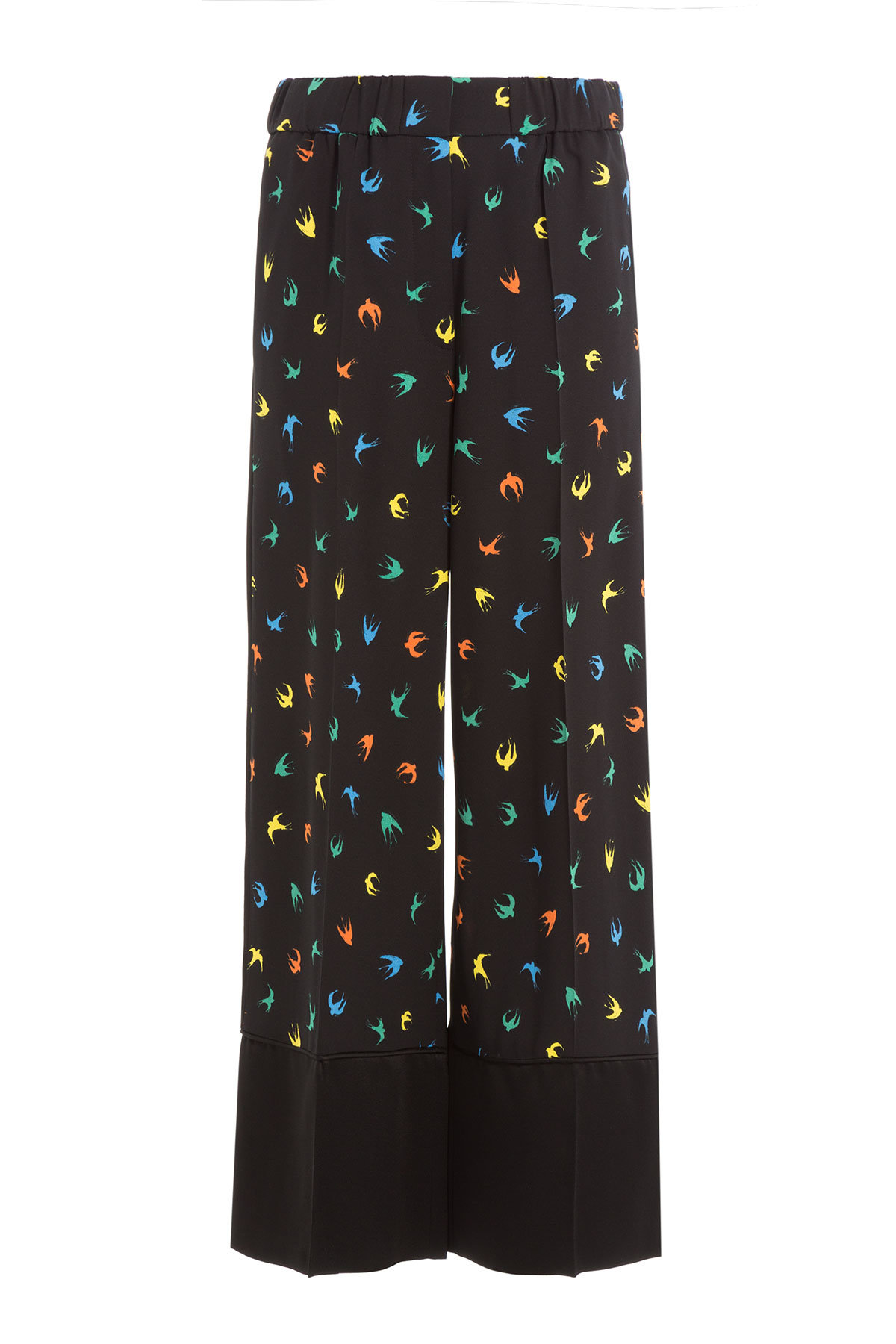 Printed Wide Leg Trousers by Sonia Rykiel