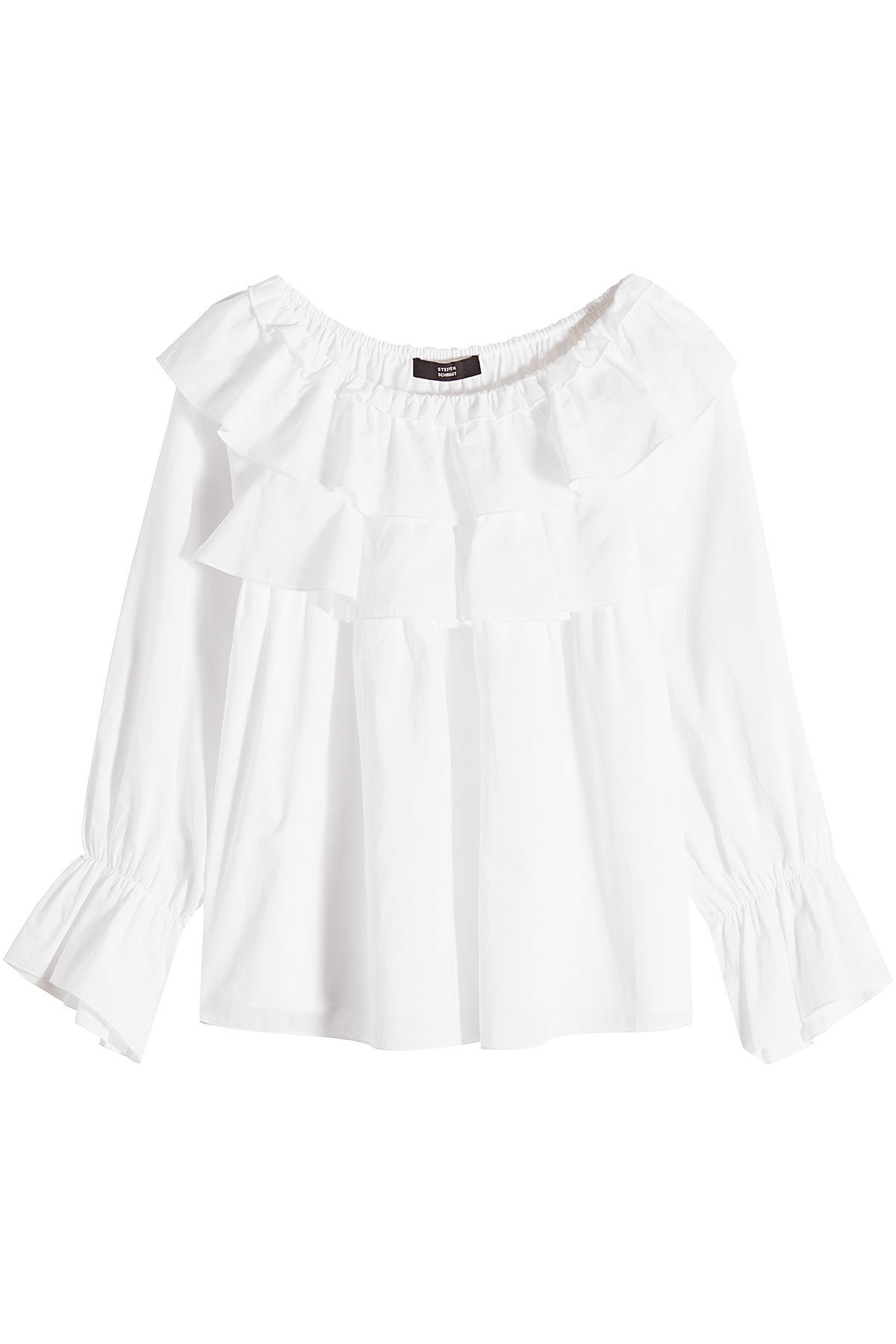 Steffen Schraut - Off Shoulder Cotton Blouse