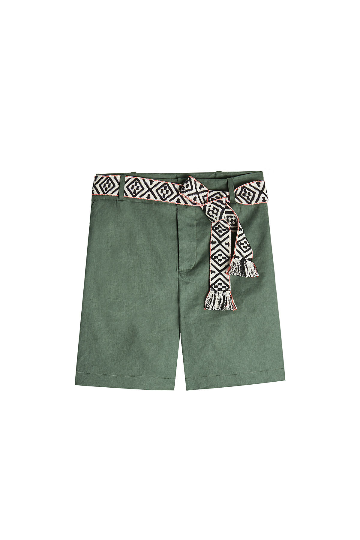 Steffen Schraut - Shorts with Woven Belt