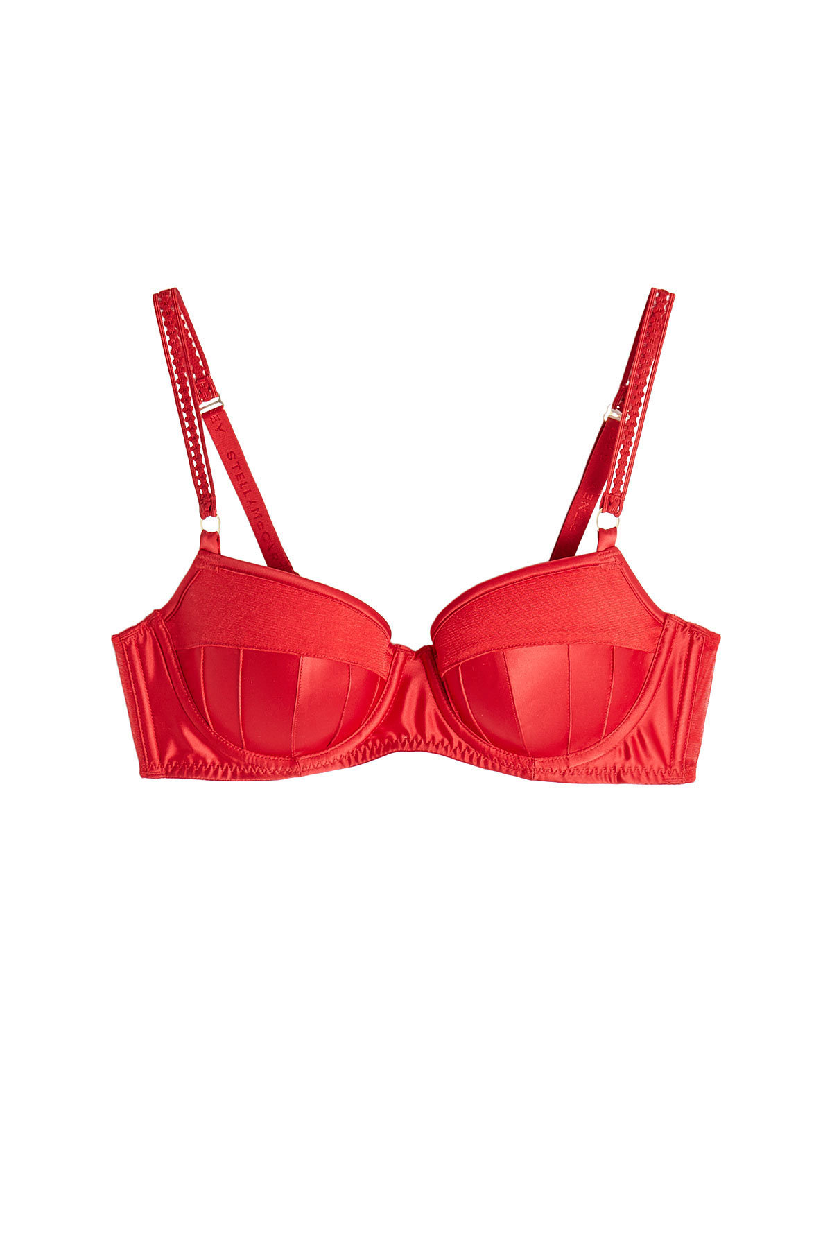 Stella McCartney - Padded Bra with Satin