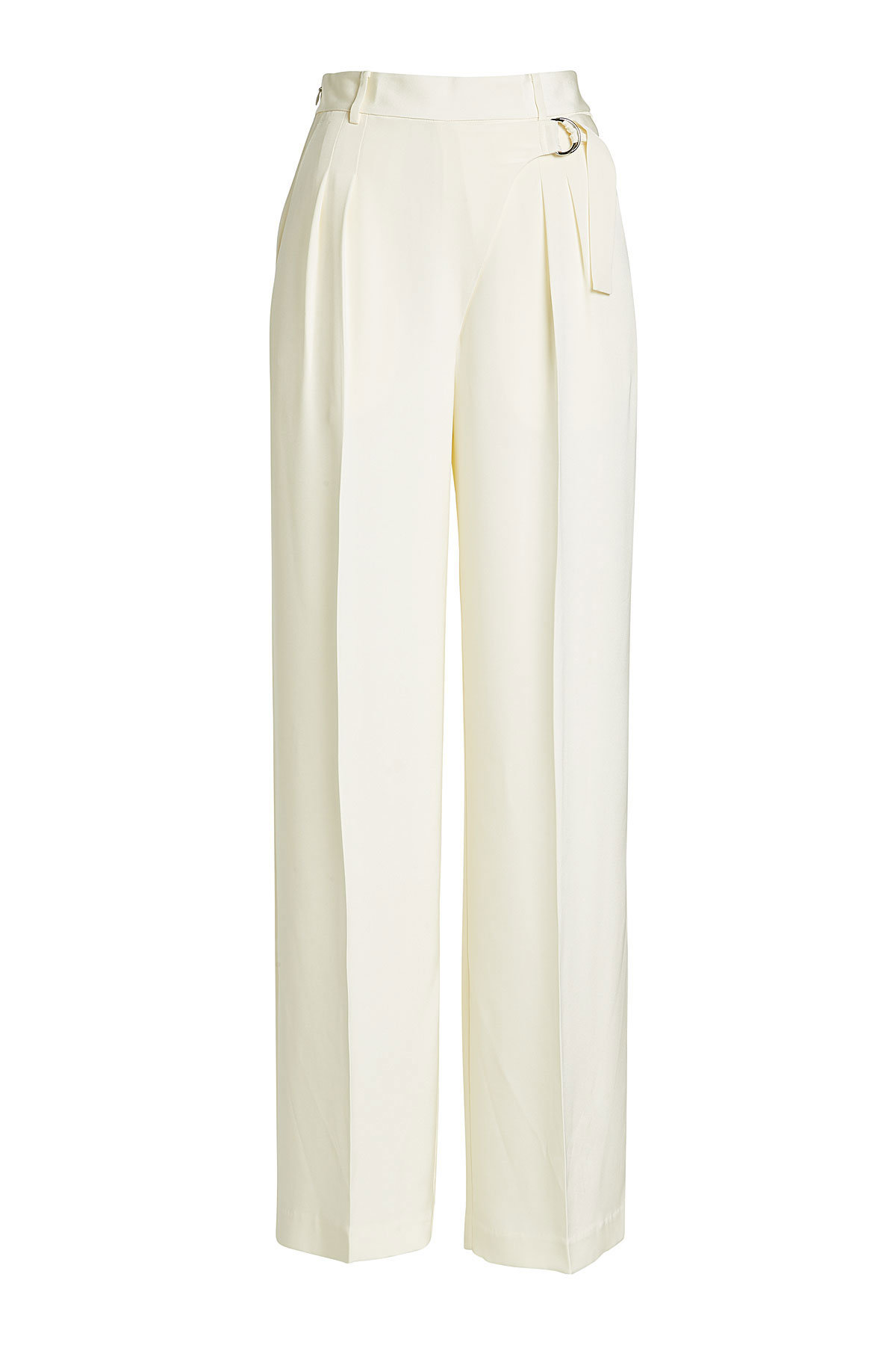 High-Waisted Wide-Leg Pants by T by Alexander Wang