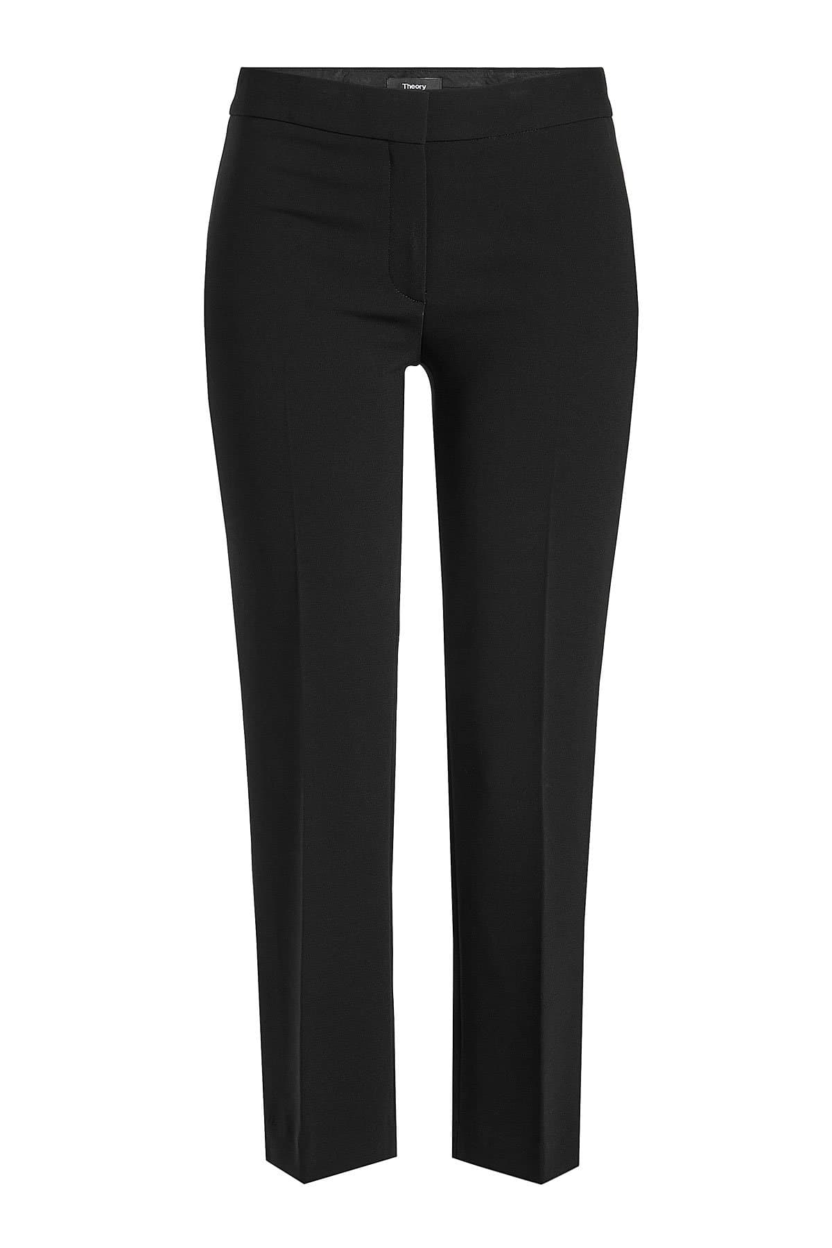 Theory - Crepe Pleated Trousers