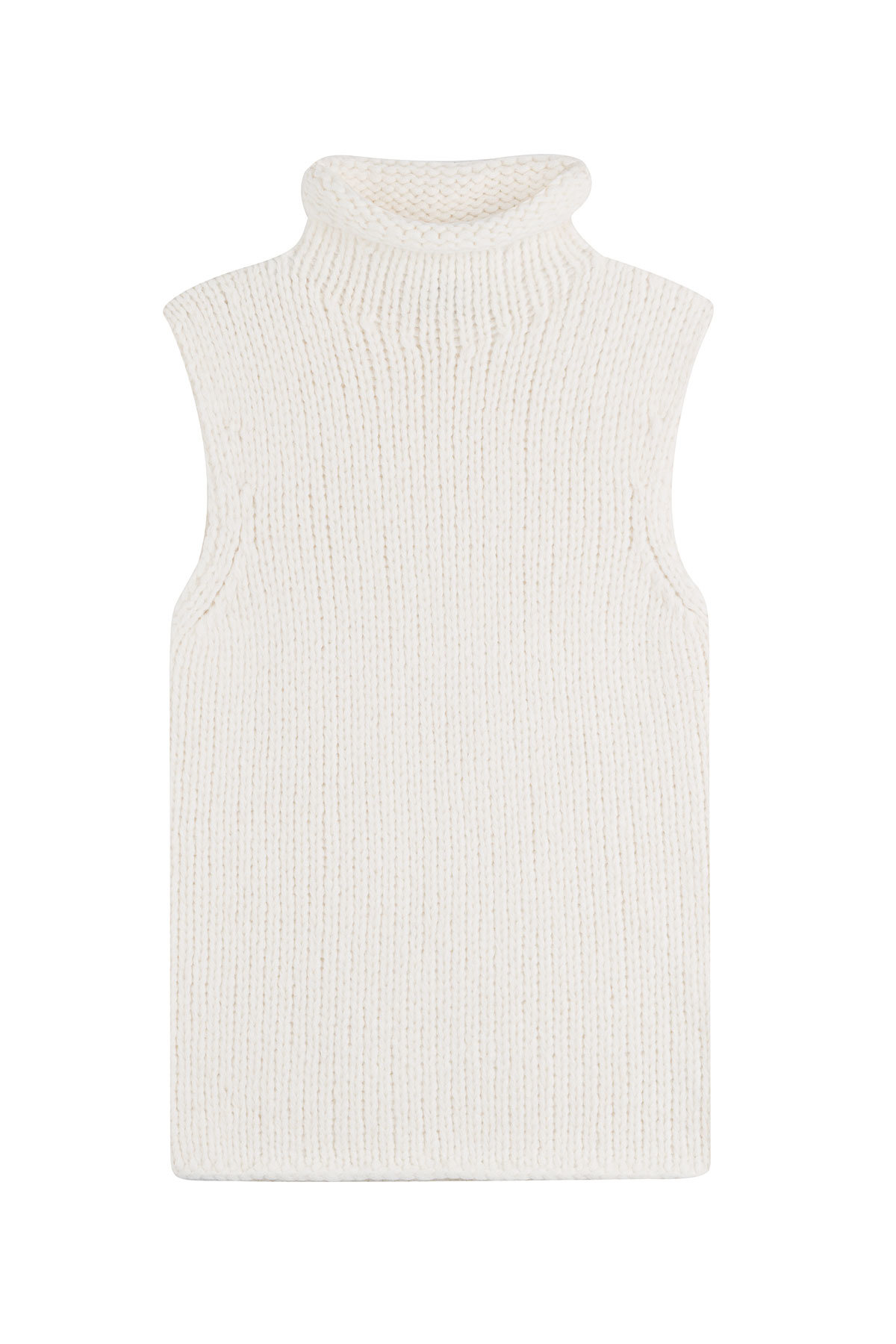 Sleeveless Knit Turtleneck by Theory