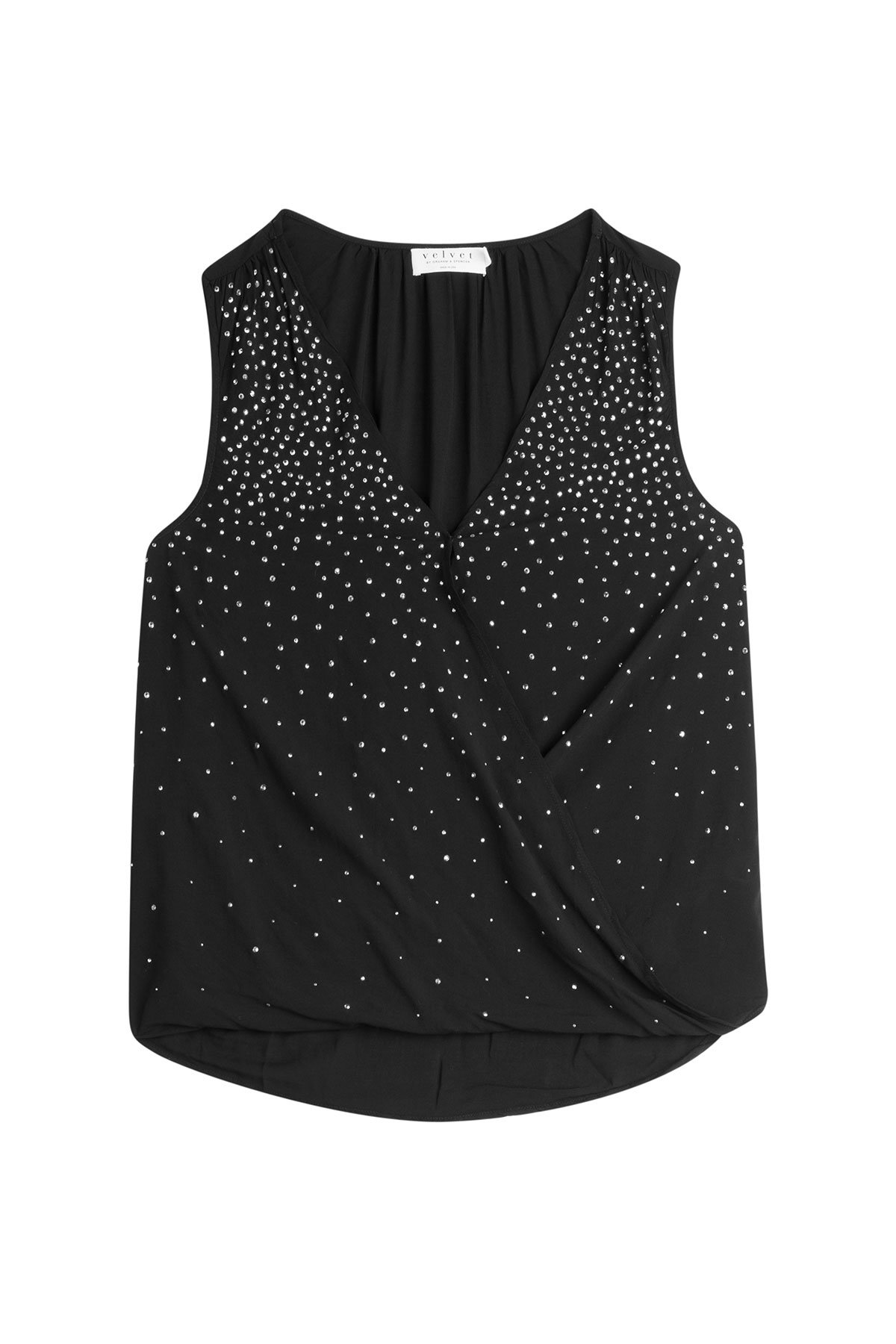 Embellished Sleeveless Top by Velvet