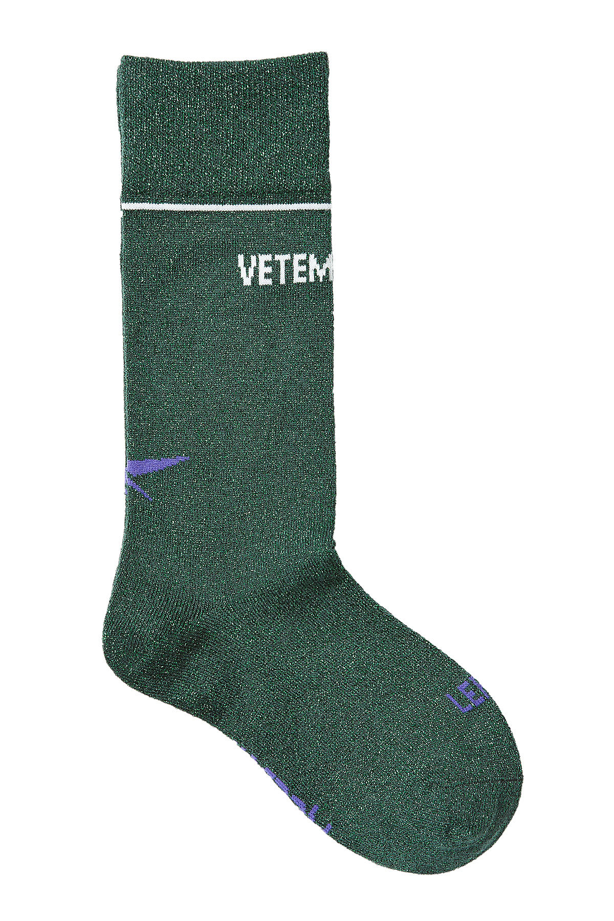 Vetements - X Reebok Printed Socks with Metallic Thread