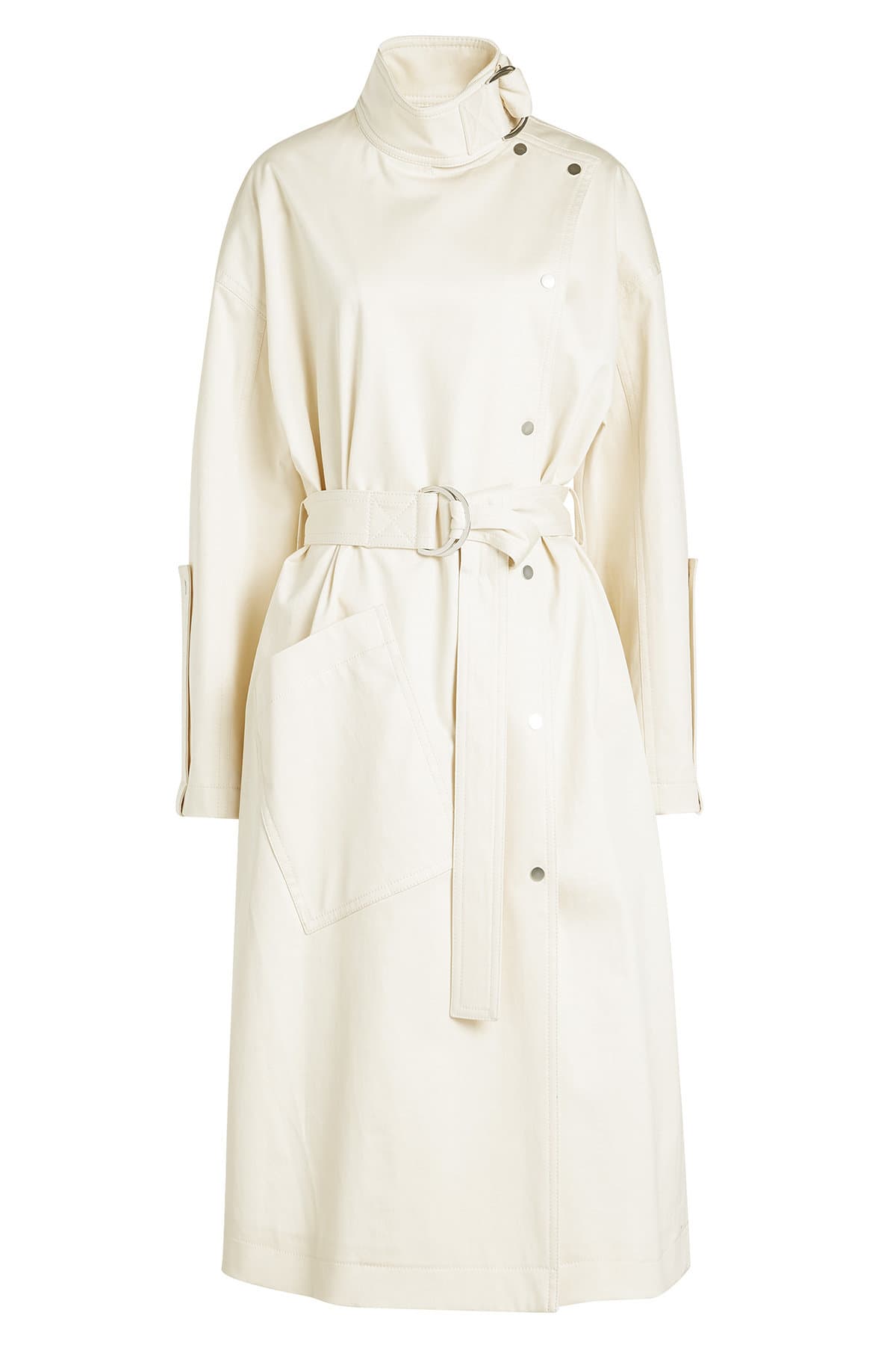 High Neck Cotton Dress by Victoria Victoria Beckham