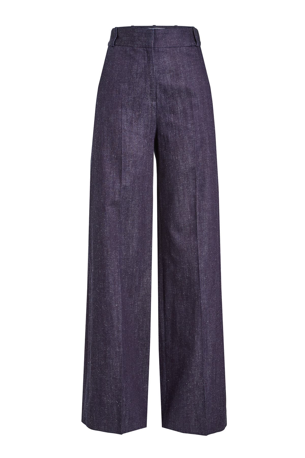 Victoria Victoria Beckham - High Waisted Wide Leg Cotton Pants