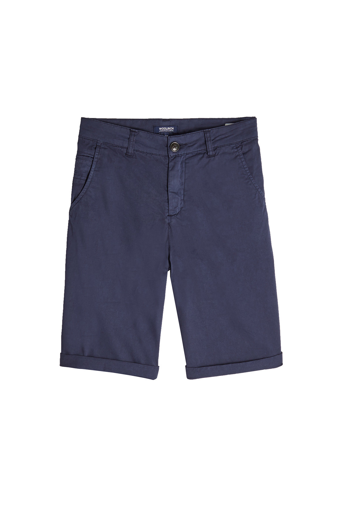 Woolrich - Cuffed Cotton Shorts