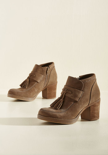 Vogue Visionary Suede Bootie by MIA