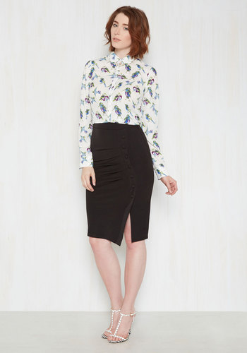 Celine/Sinjin Enterprises, Inc - A Trip Into Town Pencil Skirt in Black